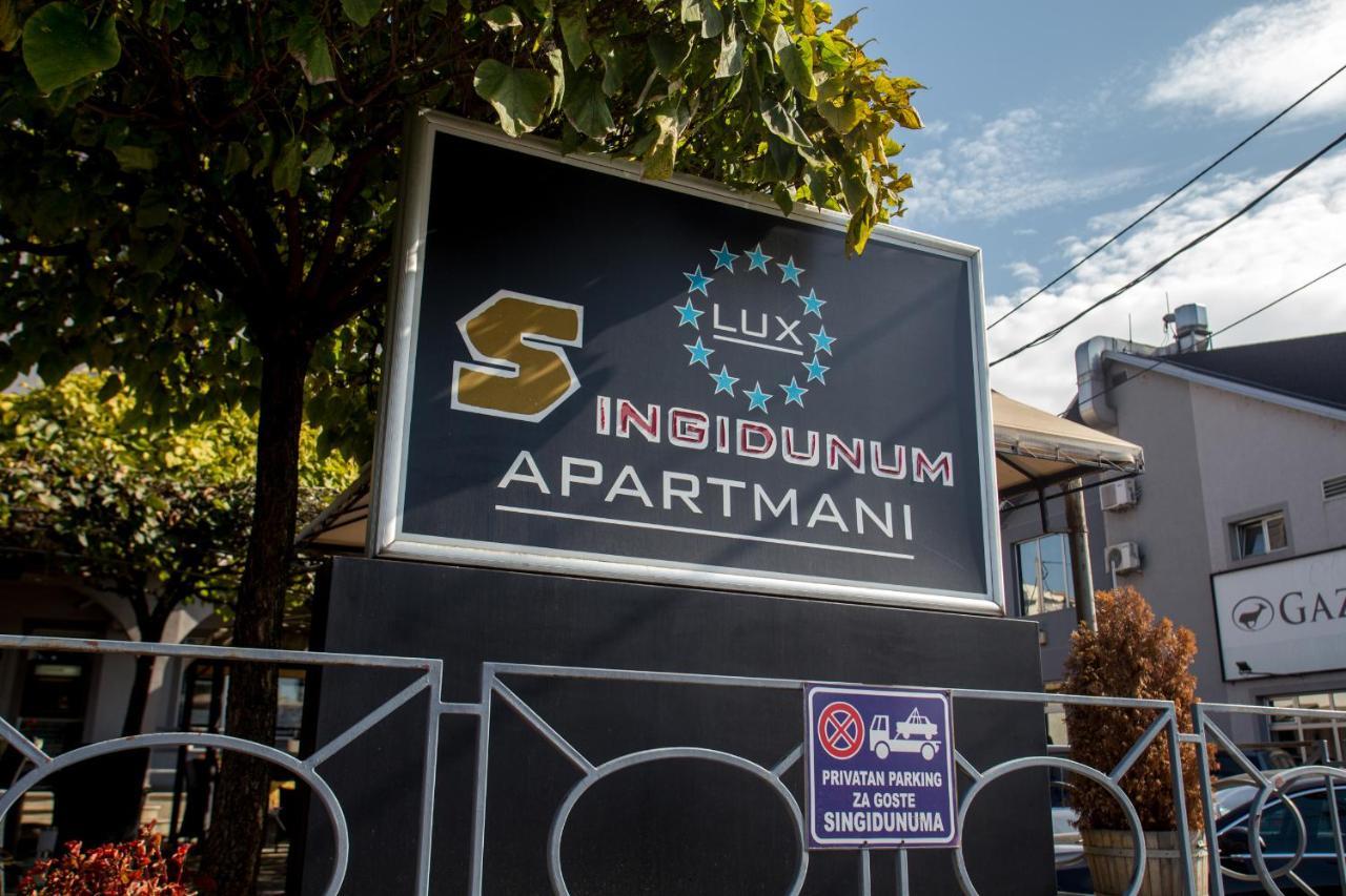 Apartments Singidunum 4 Lux Beograd Eksteriør billede